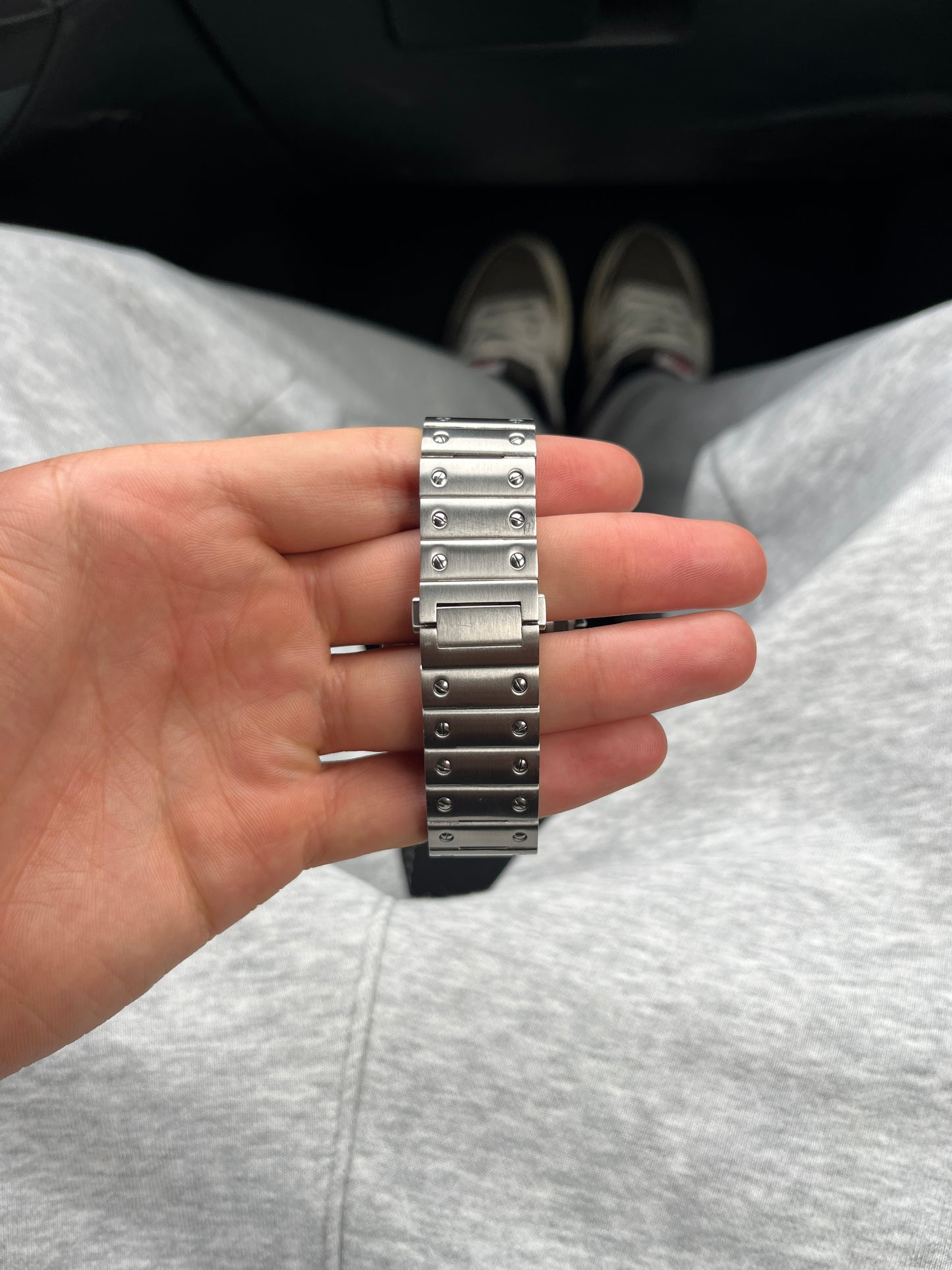 Seiko Mod Santos Bleu
