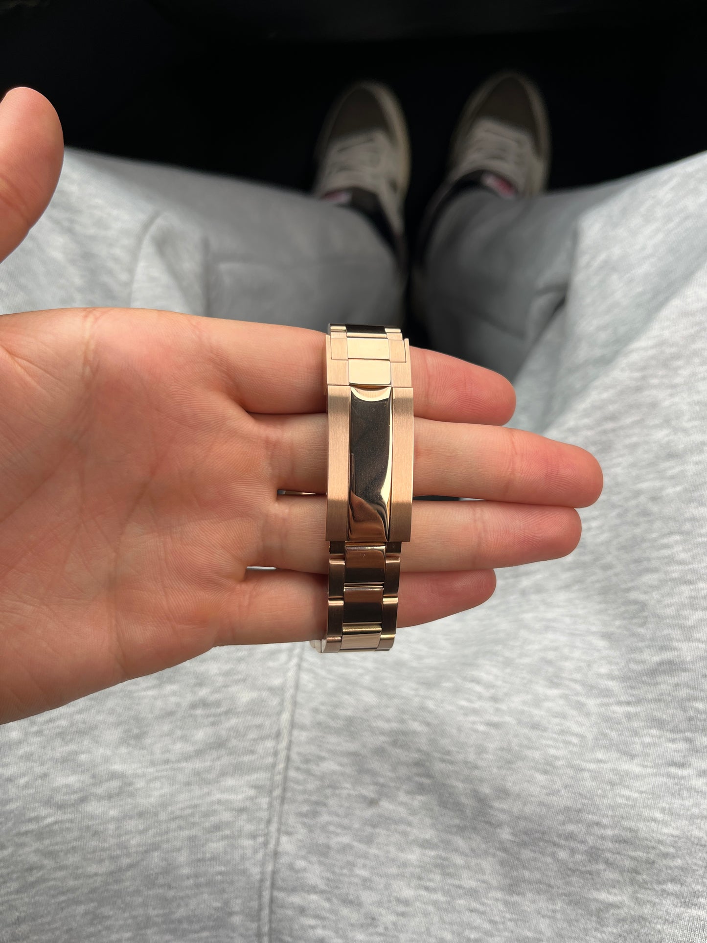 Seiko Mod GMT Master II Or Rose