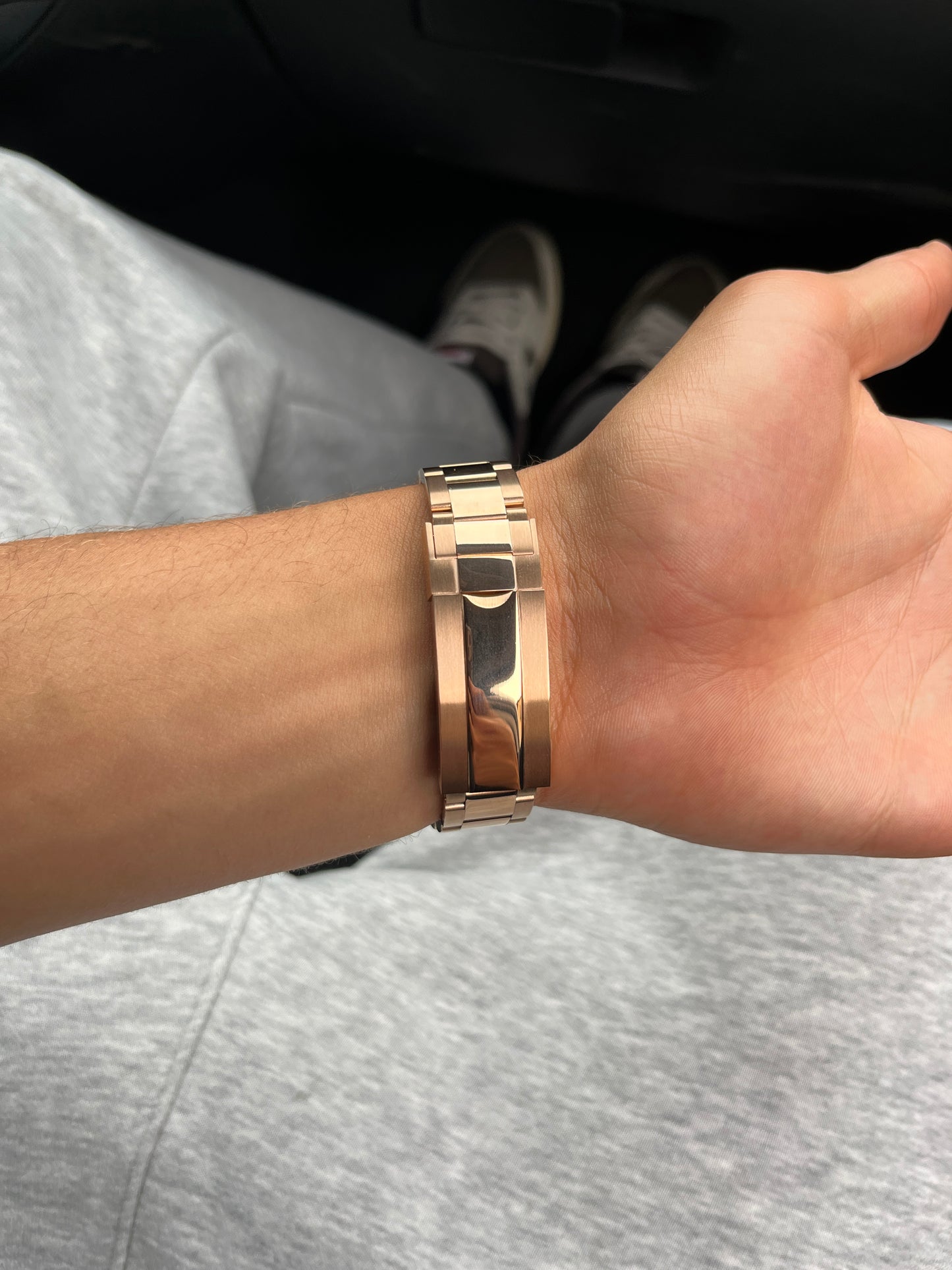 Seiko Mod GMT Master II Or Rose