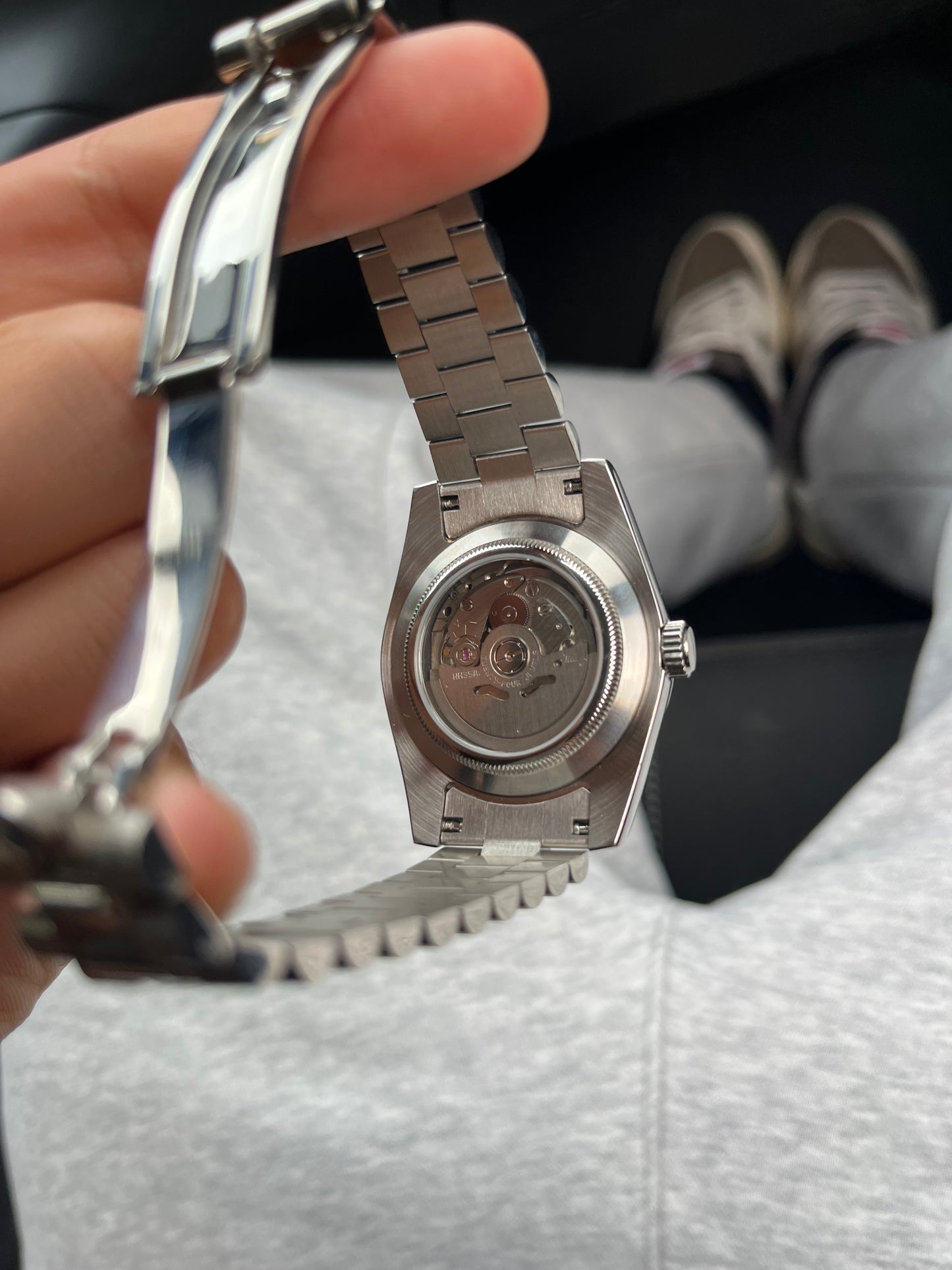 Seiko Mod Datejust Bleu