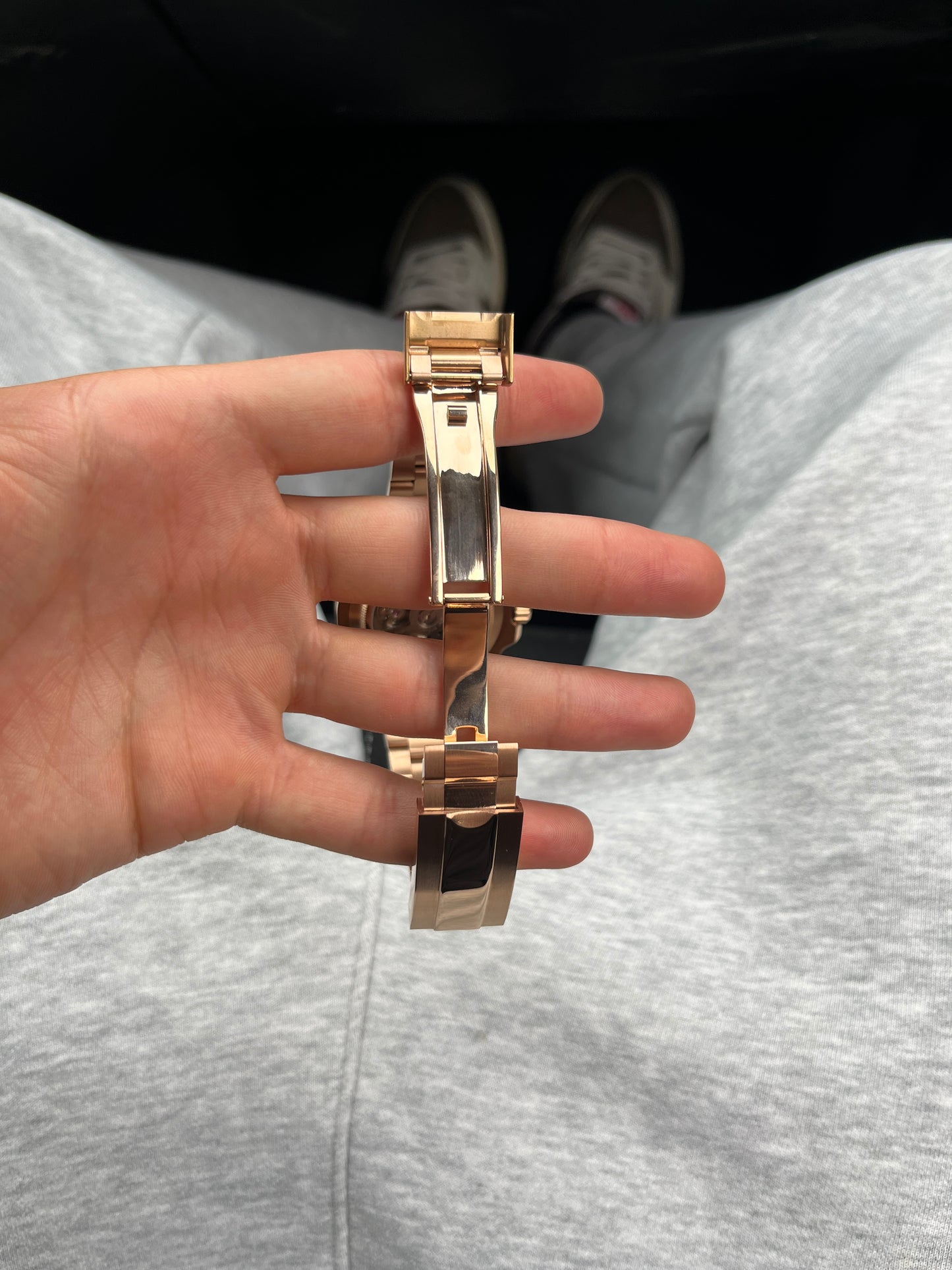 Seiko Mod GMT Master II Or Rose