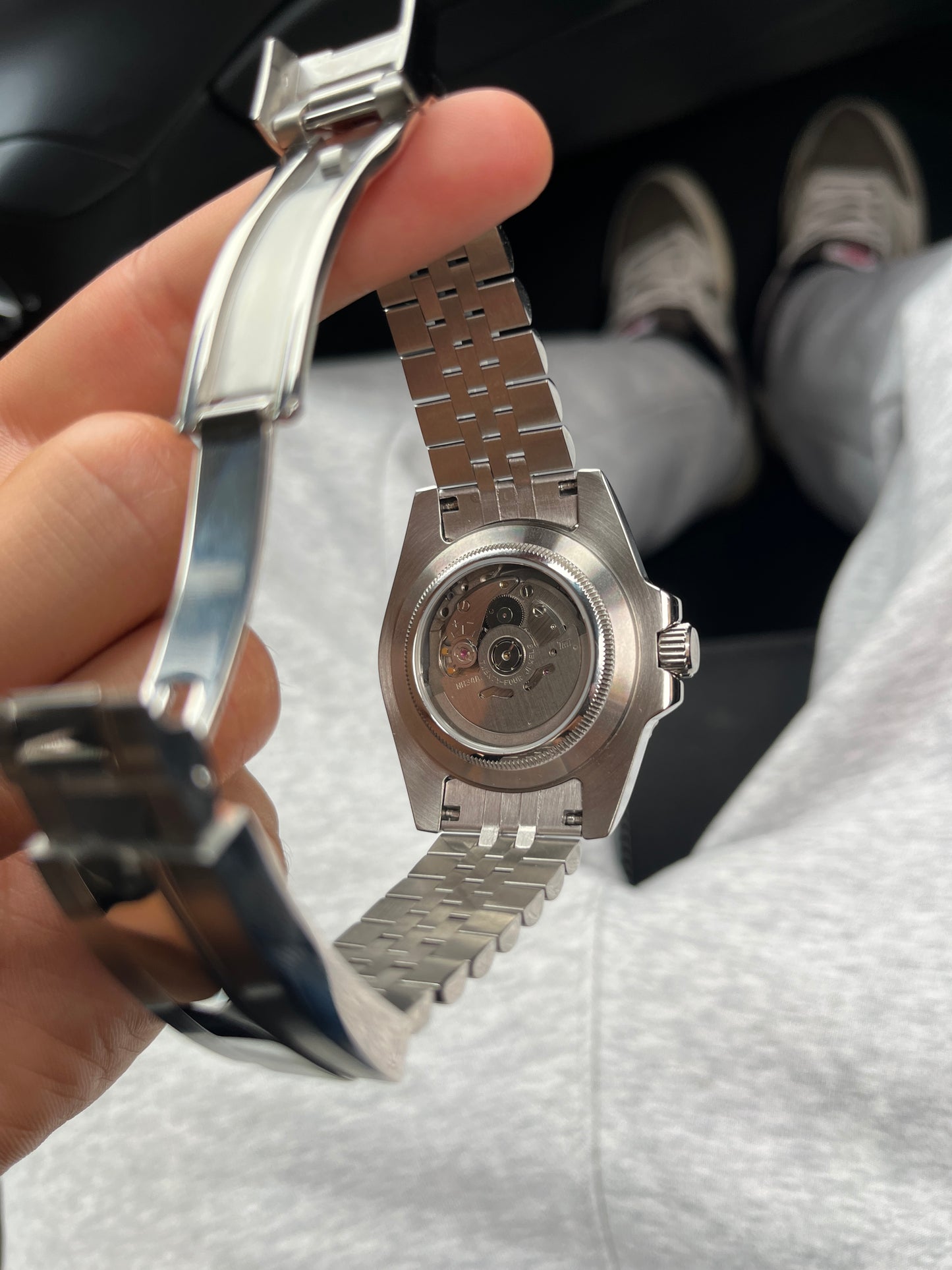 Seiko Mod GMT Master II Bruce Wayne