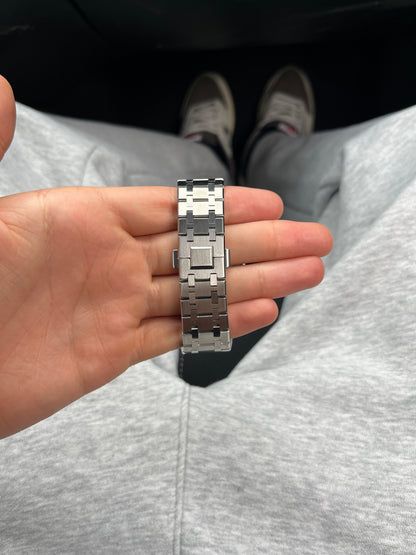 Seiko Mod Royal Oak Blanc