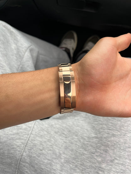 Seiko Mod GMT Master II Or Rose