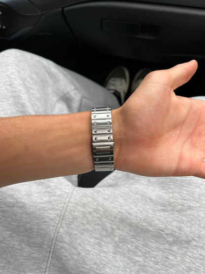 Seiko Mod Santos Bleu