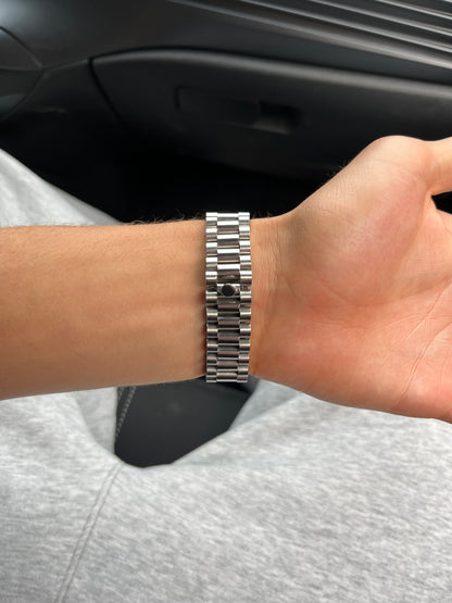 Seiko Mod Datejust Bleu