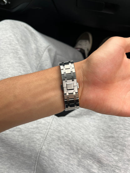 Seiko Mod Royal Oak Blanc