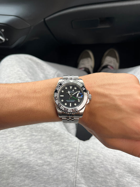 Seiko Mod GMT Master II Bruce Wayne
