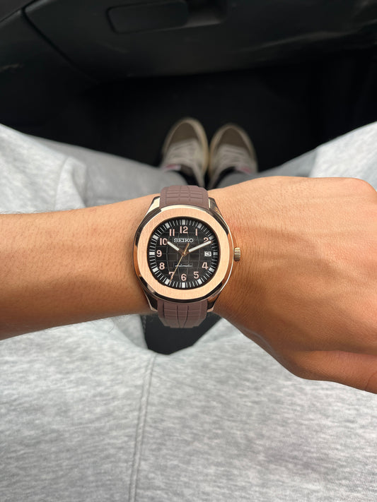 Seiko Mod Aquanaut Or Rose